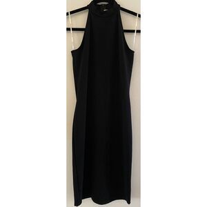 NWT Rolla Coster Black High Collar Cocktail Dress Women's Sz Small